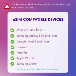 Giga15 vietnam esim compatible device