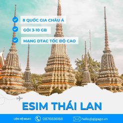 esim du lịch thái lan gigago