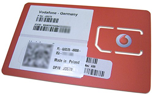 SIM Đức của nhà mạng Vodafone Germany