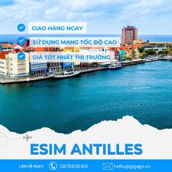 esim du lịch Antilles gigago