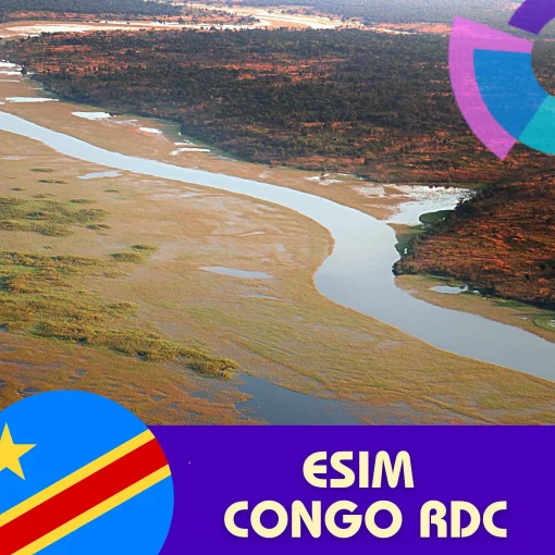 esim du lịch Congo RDC gigago