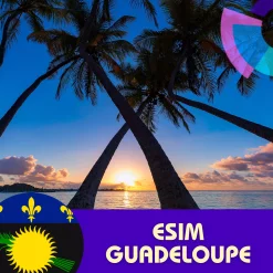 esim du lịch Guadeloupe gigago