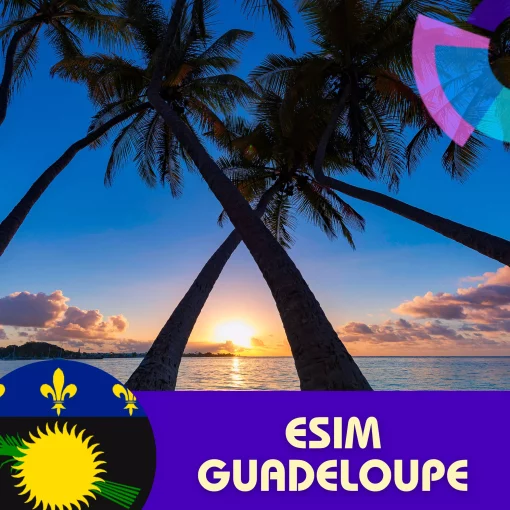 esim du lịch Guadeloupe gigago