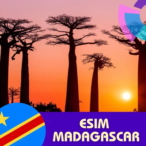 esim du lịch Madagascar gigago