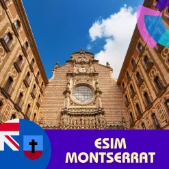 esim du lịch Montserrat gigago