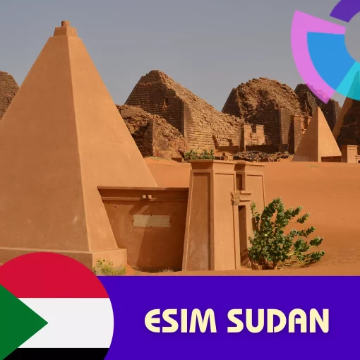 esim du lịch Sudan gigago