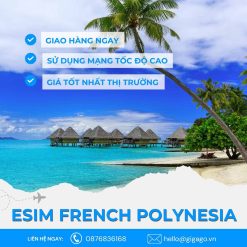 esim du lịch French Polynesia gigago