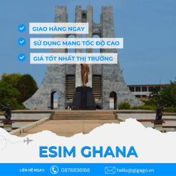 esim du lịch Ghana gigago