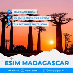 esim du lịch Madagascar gigago