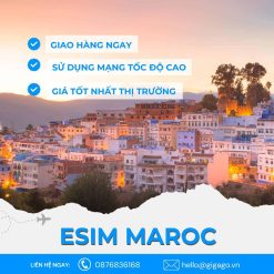 esim du lịch Maroc gigago