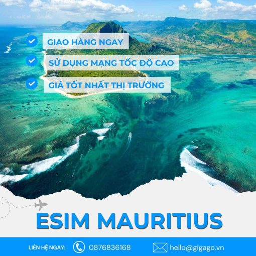 esim du lichj Mauritius gigago