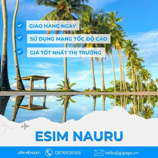 esim du lịch Nauru gigago