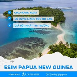 esim du lịch Papua New Guinea gigago