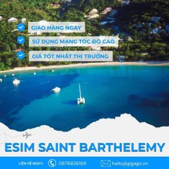 esim du lịch Saint Barthélemy gigago
