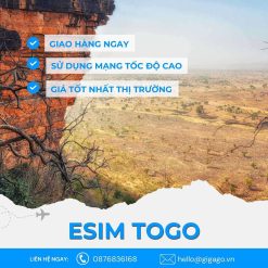 esim du lịch Togo gigago
