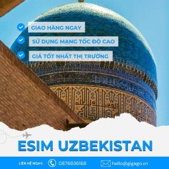 esim du lịch uzbekistan gigago