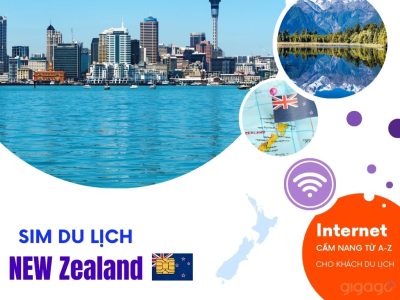 Top sim du lịch New Zealand - Gigago
