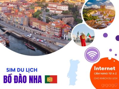 Top sim du lịch Bồ Đào Nha và esim data - Giagago