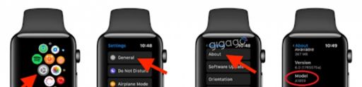 Cách kiểm tra apple watch hỗ trợ eSIM trực tiếp gigago