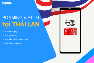 Chuyển vùng quốc tế Viettel đi Thái lan