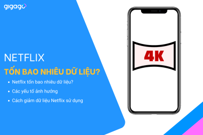 Netflix tốn bao nhiêu dữ liệu?