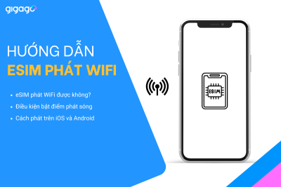 eSIM có phát Wifi được không