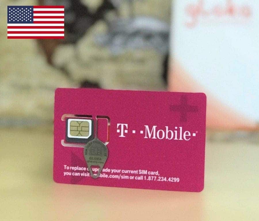 SIM du lịch Mỹ nhà mạng T-Mobile của Gloka
