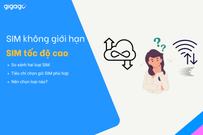 SIM không giới hạn dung lượng và SIM tốc độ cao