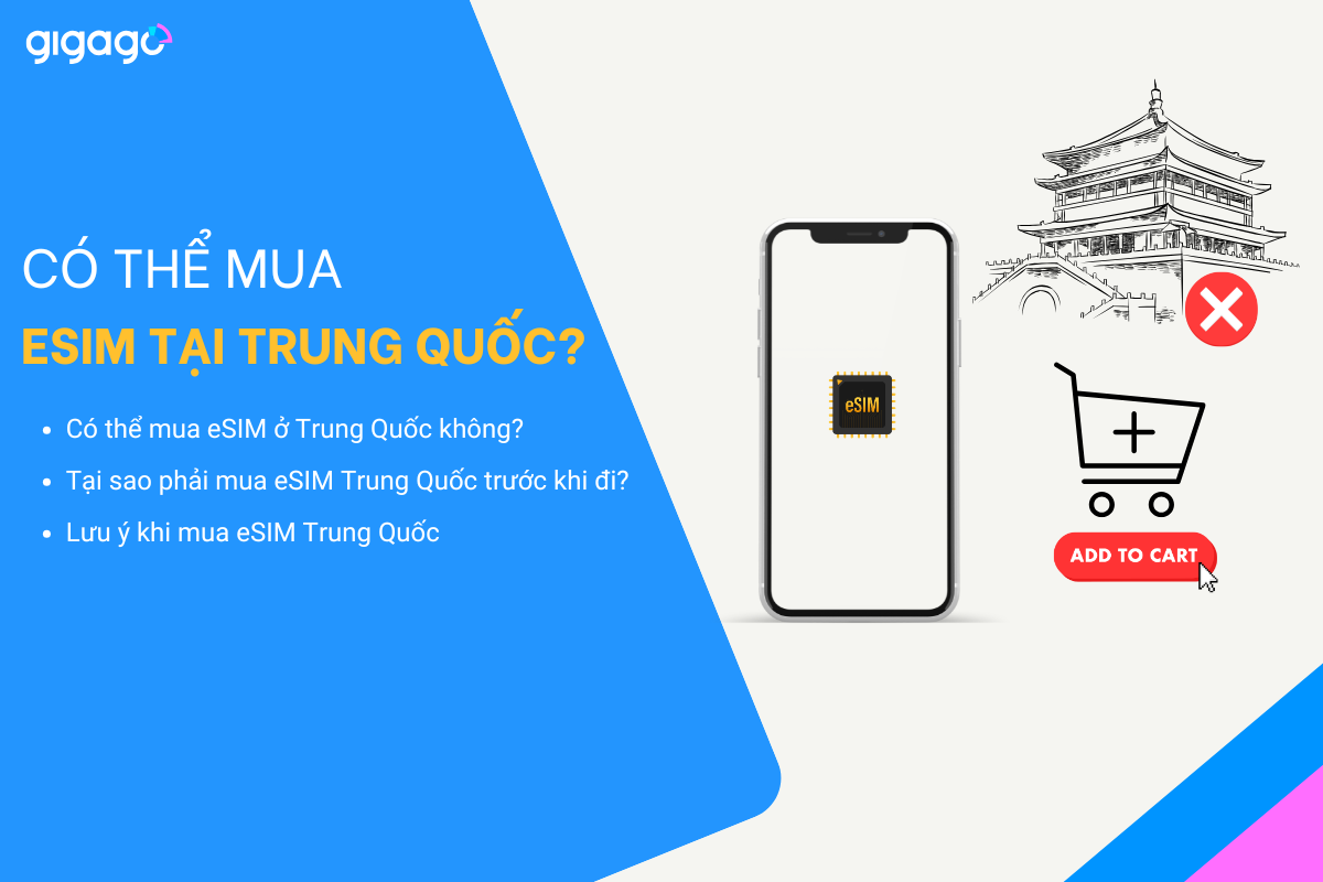 Có thể mua eSIM ở Trung Quốc không