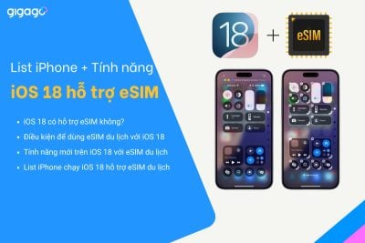 iOS 18 có hỗ trợ eSIM không