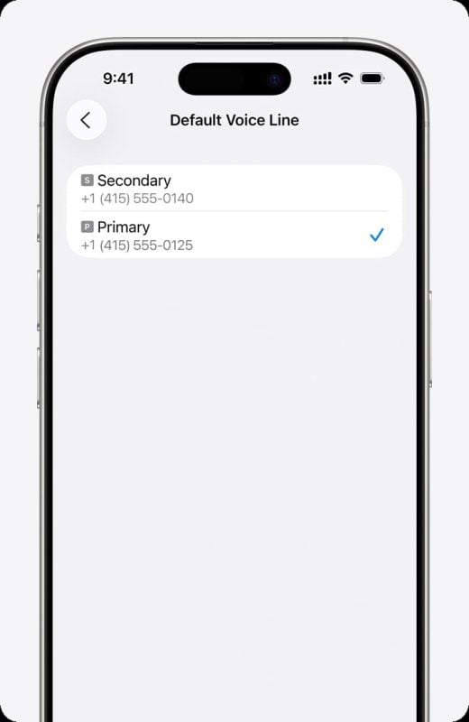 Cài đặt eSIM/SIM line trên iPhone